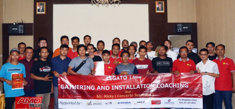 Legato Team Gathering & Installation Coaching With Mr. Ricky (Concerto Surabaya)